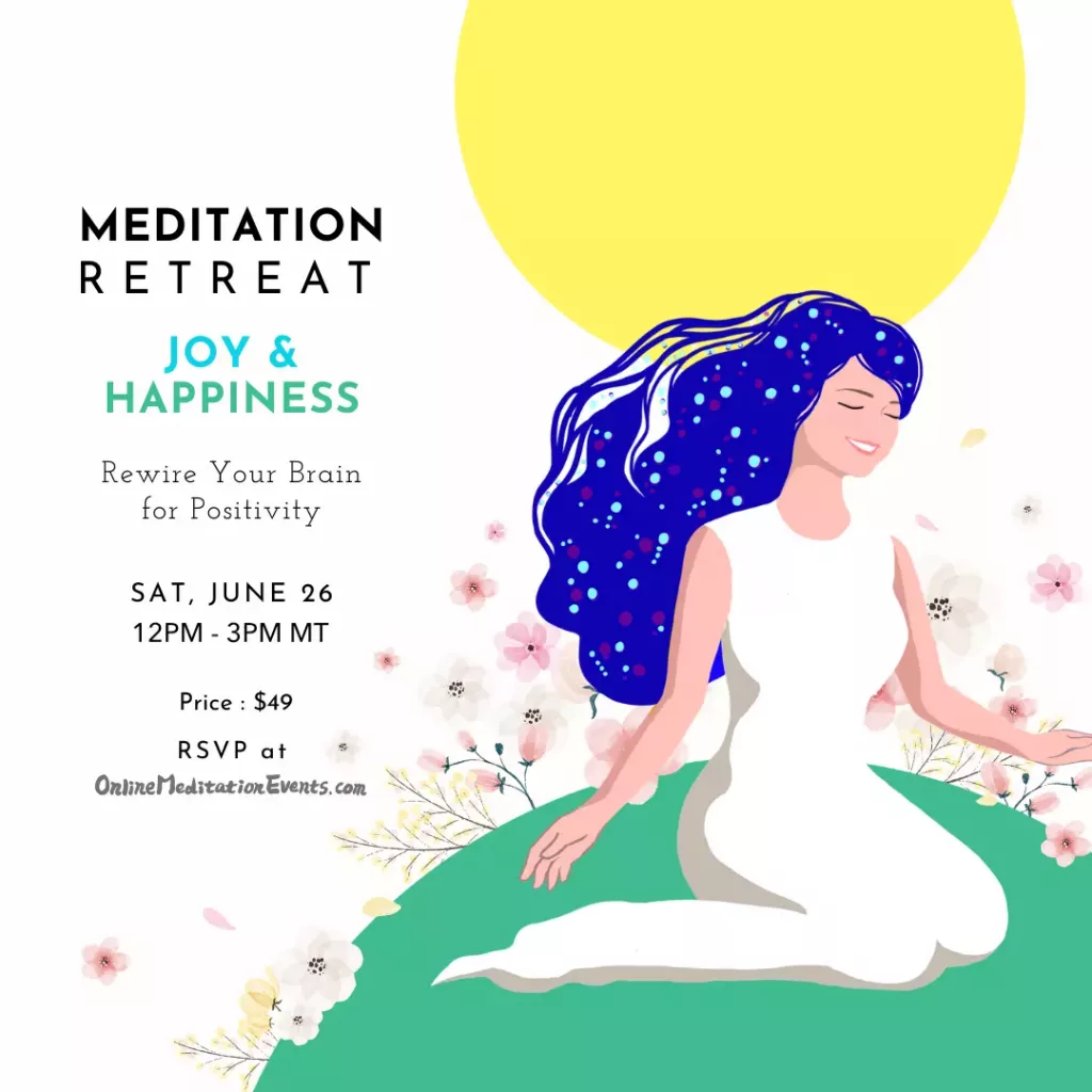 Meditation Retreat: Joy & Happiness - $49 - $20 off with COEXIST code